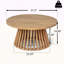 Table basse de patio en bois d'acacia-1750452871