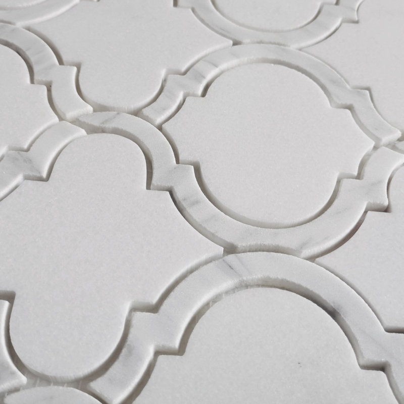 12" x 10" Marble Mosaic Wall & Floor Tile