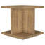 Ensemble de tables basses 3 pièces avec rangement rustique