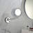 Soudan Wall Mount Rotation Mirror With Adjustive Swing Arm LED Light,3X Magnification Feature-68502753