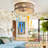 Rustic Cottage Distressed Wood-Look Fandelier with Remote, Small Farmhouse Enclosed Ceiling Fan Light, Low Profile Flush Mount for Entryway, Kids Room, Cozy Spaces-66860136