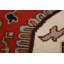 Tapis oriental ivoire en laine Medallion