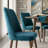 Ackley 18.7'' H Velvet Upholstered Parsons Chair-2104682648