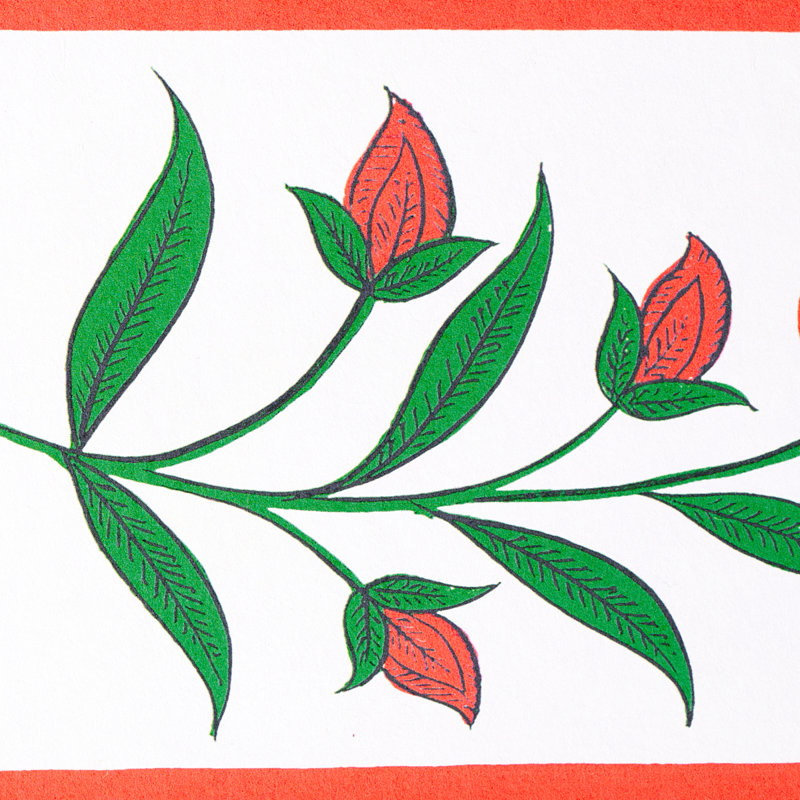 Coquelicot royal Schumacher x Marie-Anne Oudejans, Rouge
