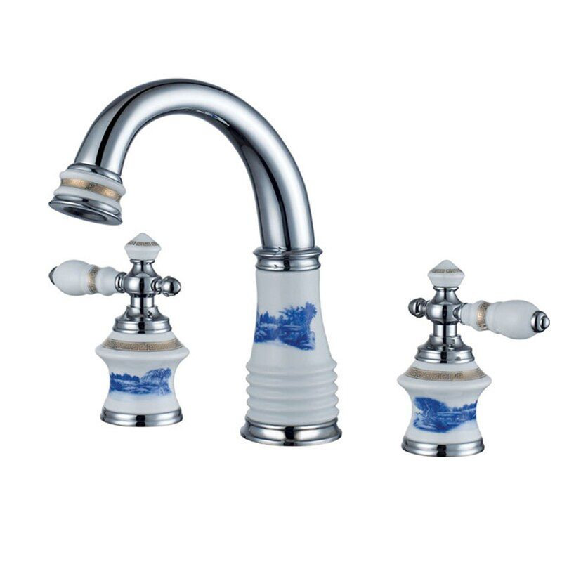 Chrome Finish Wall-Mounted Shower System with Thermostatic Valve and Handheld Spray