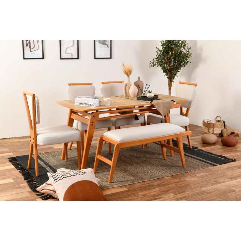 Swanscombe 5 - Person Dining Set