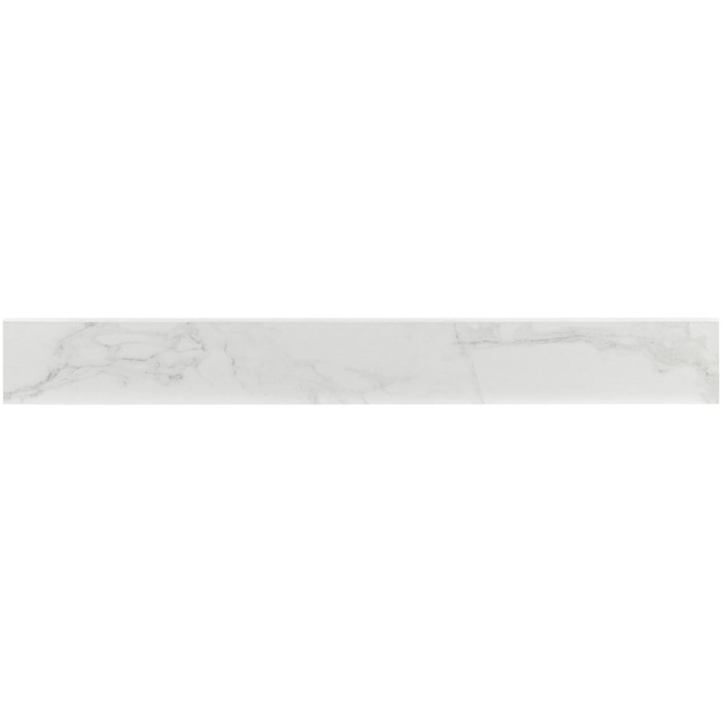 Carreau de faïence en porcelaine mate 3 po x 24 po Praia Chiara, Île