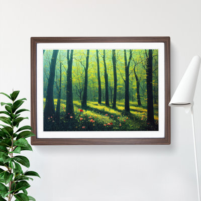 XH1022-7175X Pretty Spring Forest Vol.1 - Single Picture Frame Print