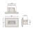 Hinkley Luna Horizontal 3000K Integrated LED Step Light - 120V-1886635815-1886635814