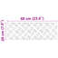 Grey Metal 0.3 Cm Stair Treads Rectangular-1193911179
