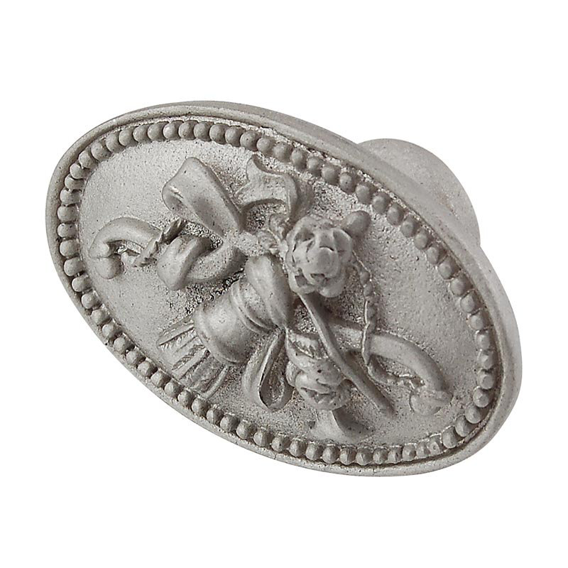 Poignée ovale Sforza 1,125 po, Nickel satiné