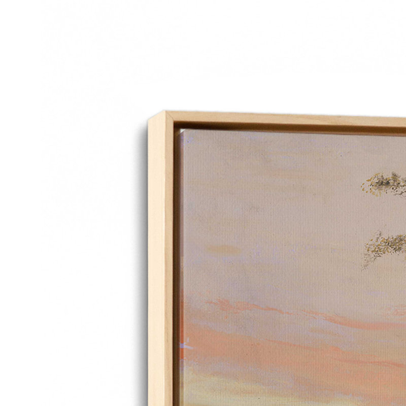 Impression sur toile, "Télécommande Lakeshore I" par Michael Willett, Tanné, H 30 po x l 40 po