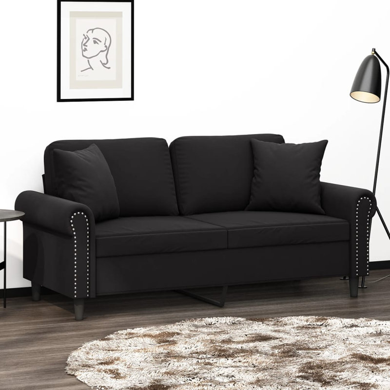 Jikke Upholstered Sofa, Light Gray 100% Polyester, No, 31.5" H x 78" W x 30.3" D