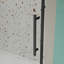 Porte de douche coulissante de 44 à 48 po x H 72 po, porte coulissante-112608427