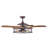 Classic 48" Retractable Blade Ceiling Fan with Light and Remote, Modern Fandelier Ceiling Fan, Patented Design Technology, Stronger Thicker Blades, Oil Rubbed Bronze-2121760378