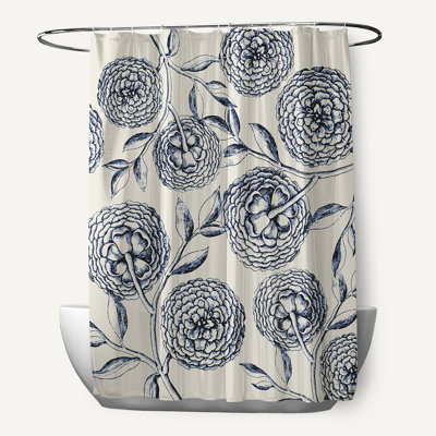 Slezak Floral Shower Curtain