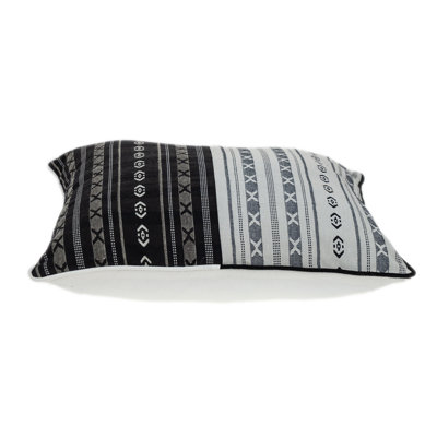 Parkland Collection Max Transitional White Throw Pillow