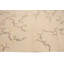 Tapis oriental beige à motif floral indien 9 x 12 Dhurrie