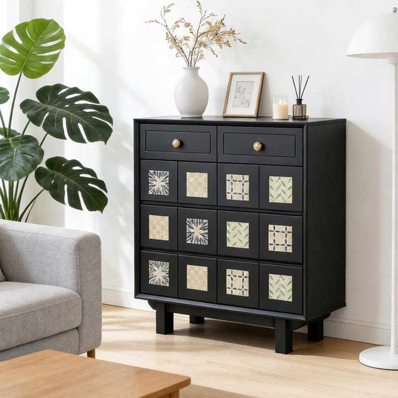 Commode d'appoint moderne et luxueuse