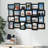 Dubenko Black Wooden Picture Frame with Mat