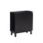 Aril 3-Drawer Woven Cane Front Accent Chest, Mid Century Modern 3 Drawers Nightstand-1417311408