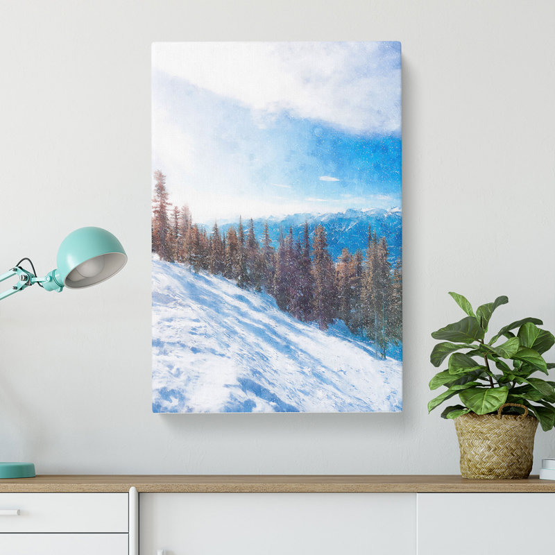 Revelstoke Mountain In Canada - Wrapped Canvas, 60cm H x 40cm W x 3cm D