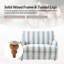 Chaise parsons surdimensionnée avec accoudoirs uniques Terren