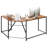 Anrielle L-Shaped Metal Base Writing Desk-1957729600