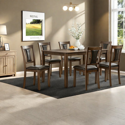 Modern Dining Table Sets(must Include Both Table And Chair), Wood Kitchen