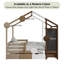Lit à baldaquin en bois clair en chêne clair-774125234