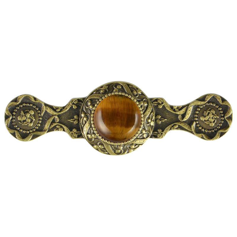Jewels I Bar / Handle Pull, Antique Brass