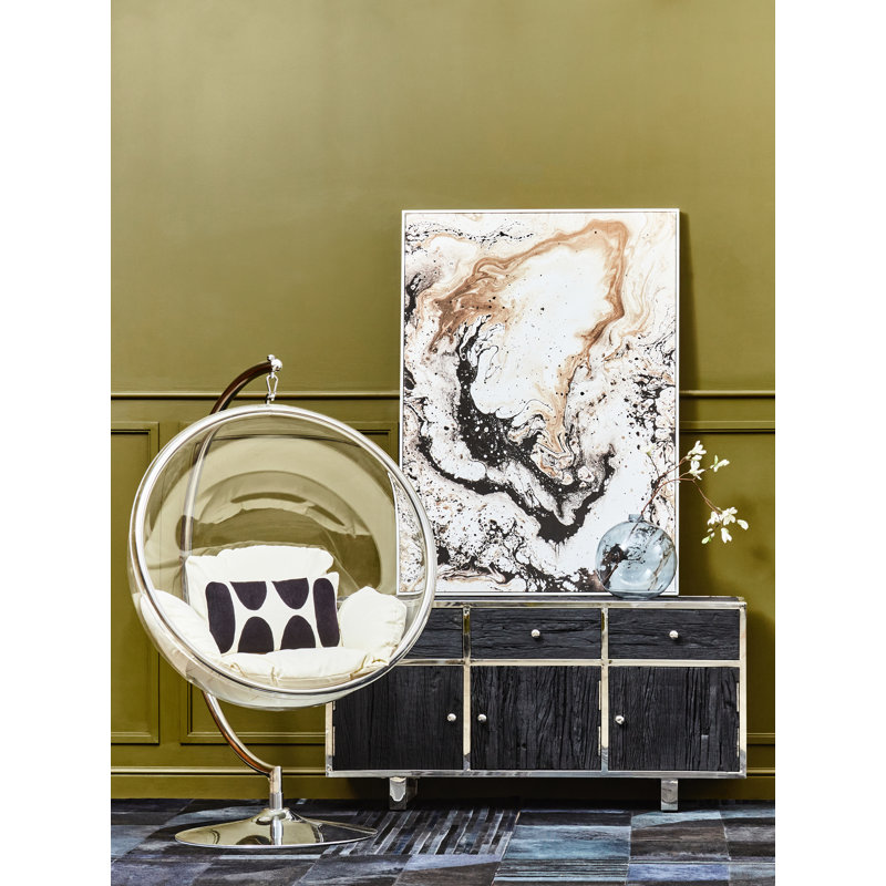 Zarah Porch Swing, Cream