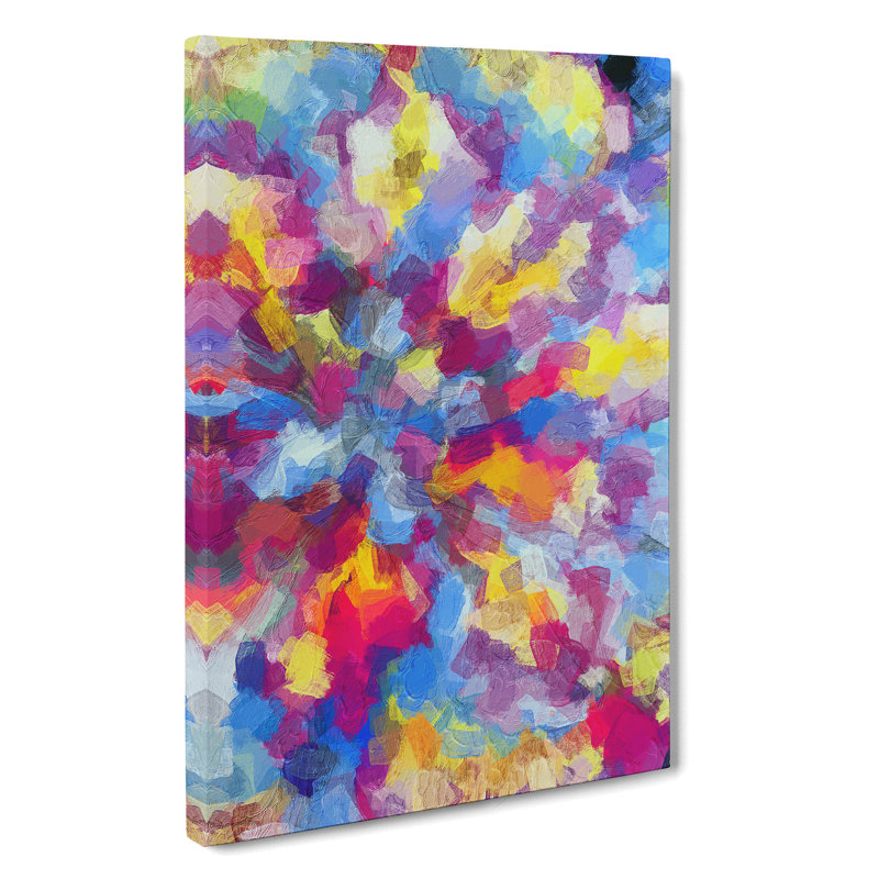 The End Abstract - Wrapped Canvas Print, 50cm H x 35cm W x 3cm D