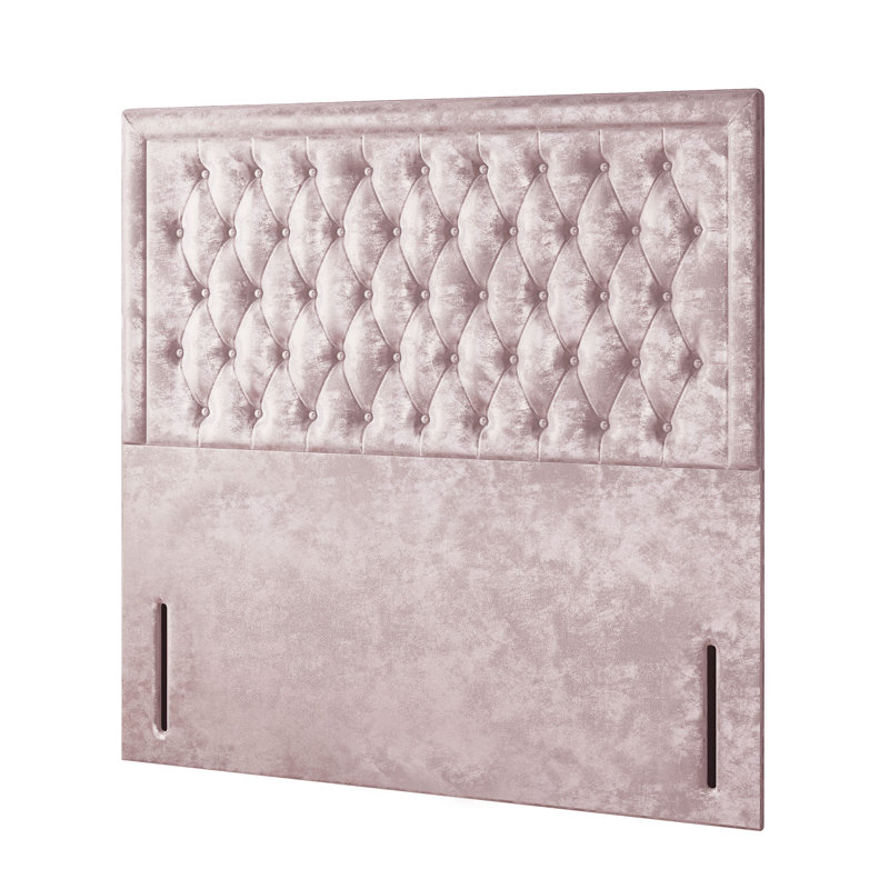 Scarborough Upholstered Headboard, Double (4'6), Pink