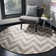 Sanyla Hand Tufted Wool Chevron Rug