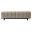 Banc de salle à manger en chenille Oatmeal