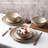 Hand thrown 12 Piece Stoneware Dinnerware Sets-Service For 4-956414268