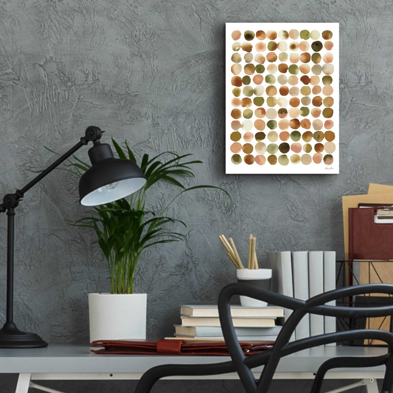 «Natural Abstract I» par Laura Horn, H 16 po x l 12 po x P 0,13 po