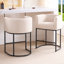 Tabouret rembourré à hauteur de comptoir avec structure en métal (ensemble de 2)-1699321838-1699321834