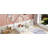 Wood House-Shaped Floor Bed With Fence, Guardrails-1768967968