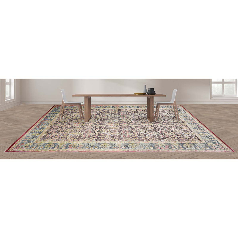 Oriental Area Rug, Rectangle 9' x 12'