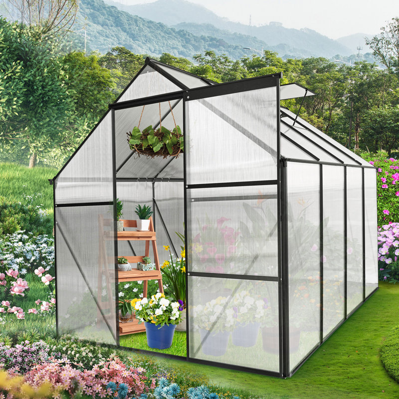 Polycarbonate Greenhouse Raised Base
