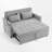 Pull-Out Sleeper Sofa Bed With USB Ports-274714893