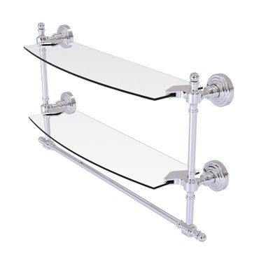 Retro Wave 2 Piece Tiered Shelf