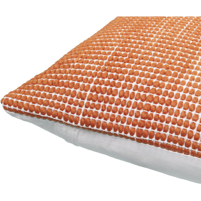 Coussin Waverly, 13 po x 20 po, rouille, Polyester/ Bourre en polyester