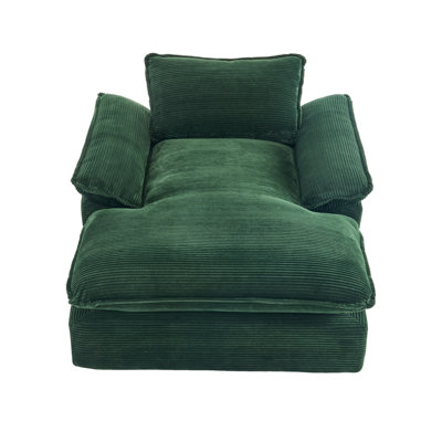 Upholstered Corduroy Sleeper Bed by Latitude Run