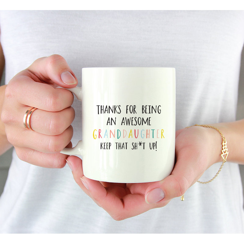 Tasse à café amusante, Petite-fille