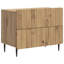 62cm W Manufactured Wood Bedside Table-1242050179