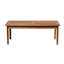 Alyisa Rectangular Eucalyptus Outdoor Coffee Table , 47'' in. W 23'' in. D
