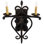 Fleur-de-lis 2 - Light Candle Wall Light
